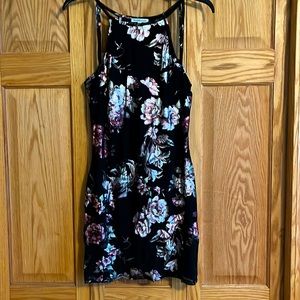 Floral bodycon dress